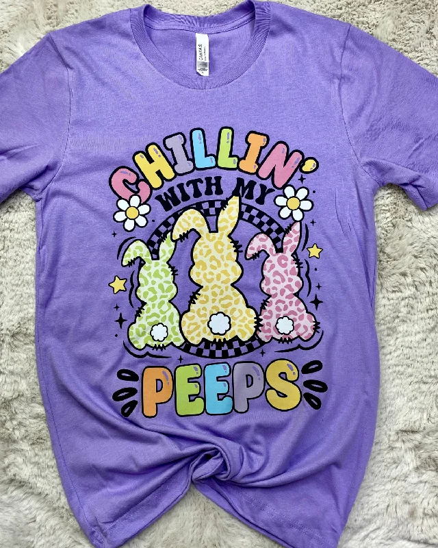 Chillin With My PEEPS Leo Tee