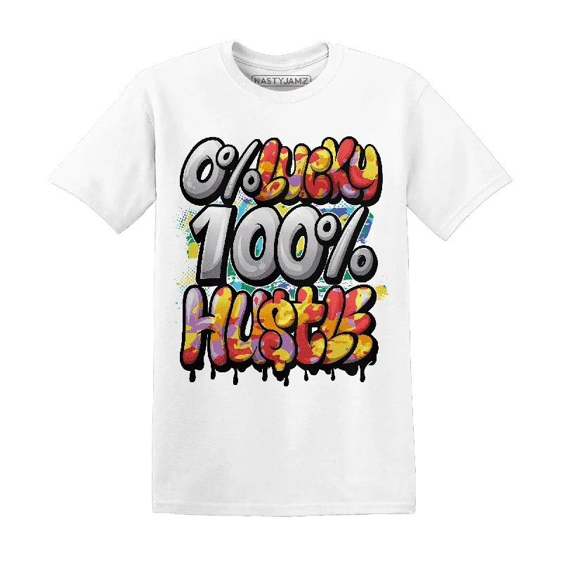 NastyJamz Mid GS Six Championships 1s T Shirt Match Lucky Hustle